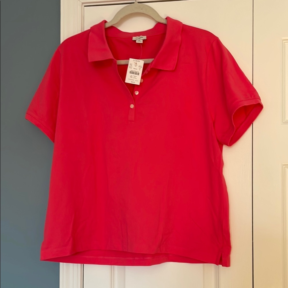 Bright Pink Polo Shirt